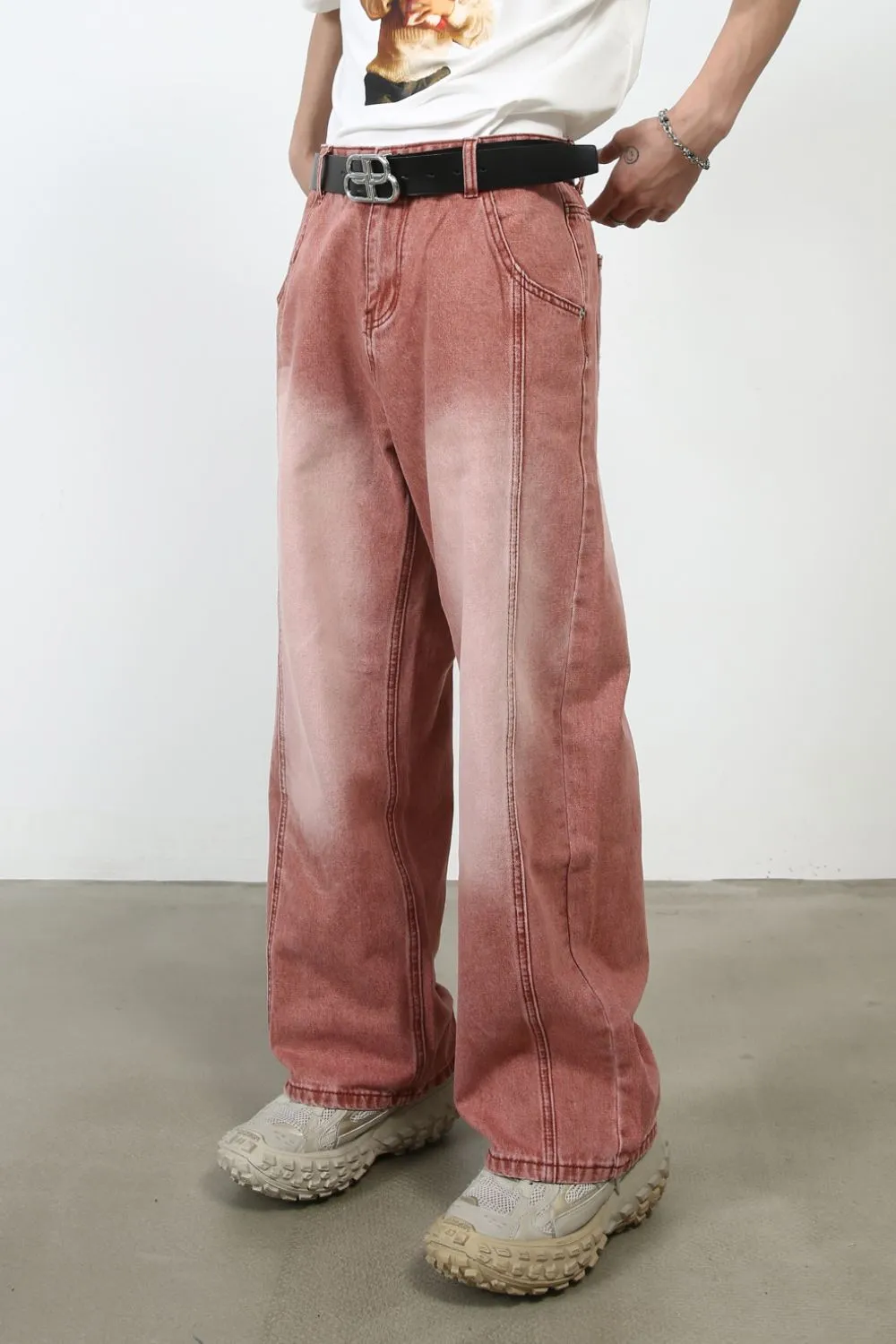 Men's Loose Fit Jeans, image 2