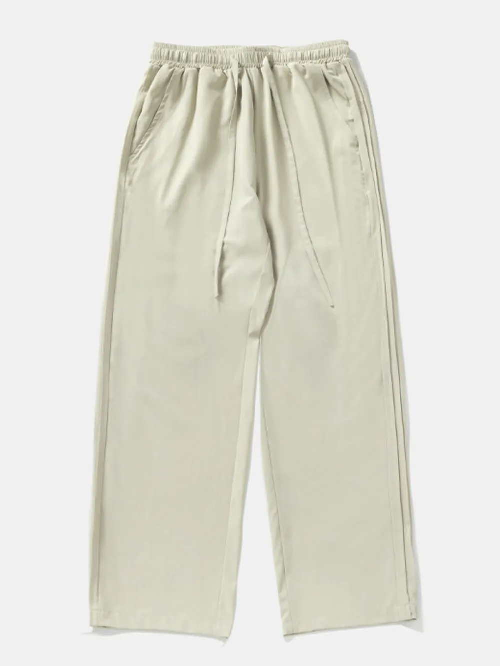 Men's Plus Size Drawstring Loose Fit Pants, image 4