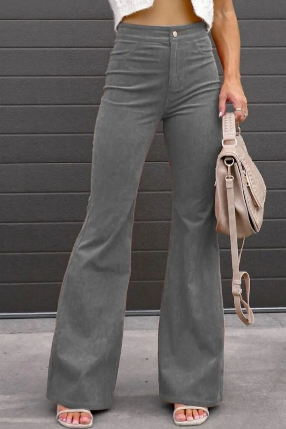 Full Size Hight Waist Bootcut Pants Plus Size, image 5