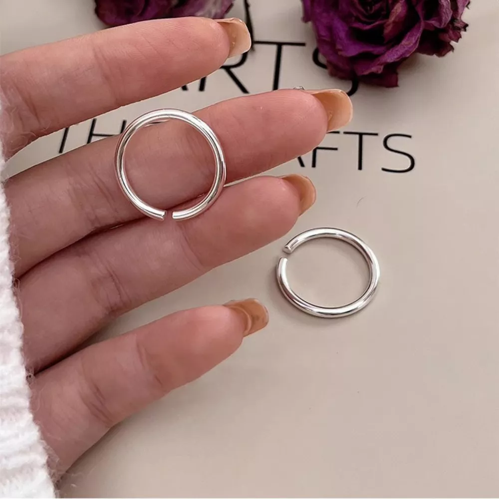 925 Sterling Silver Open Ring, image 7