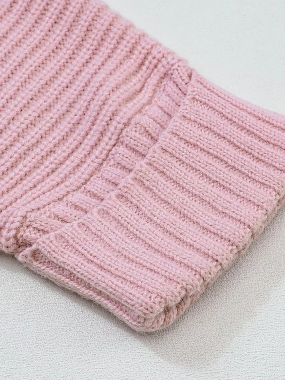 Chunky Knit Open Front Cardigan, image 6