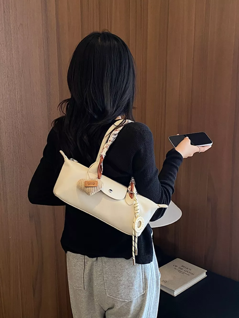 PU Leather Shoulder Bag, image 8