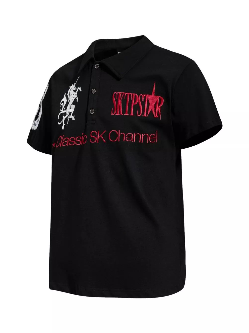 Men's Classic Embroidered Short Sleeve Polo, image 2