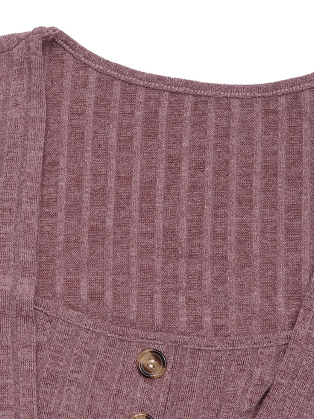 Square Neck Long Sleeve T-Shirt, image 3