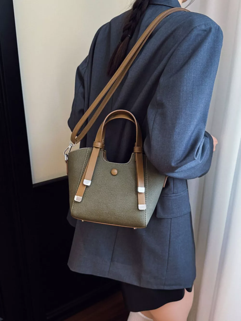 Adjustable Strap Crossbody Bag, image 9