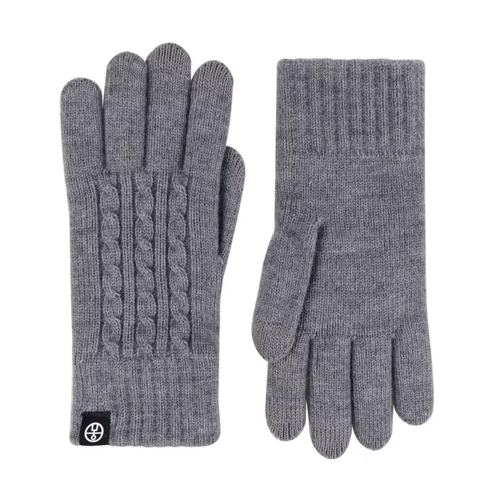 Cable Knit Touchscreen Gloves, image 11