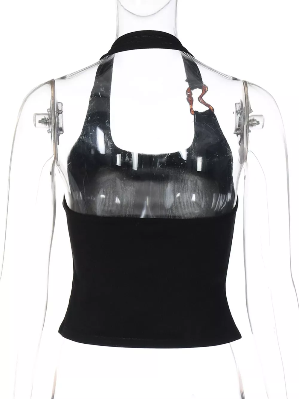 Ribbed Halter Neck Tank, image 12