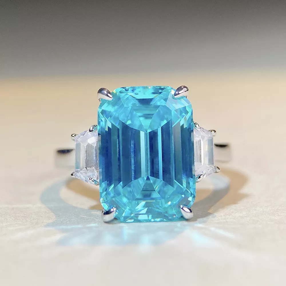 925 Sterling Silver Geometric Ring, image 6