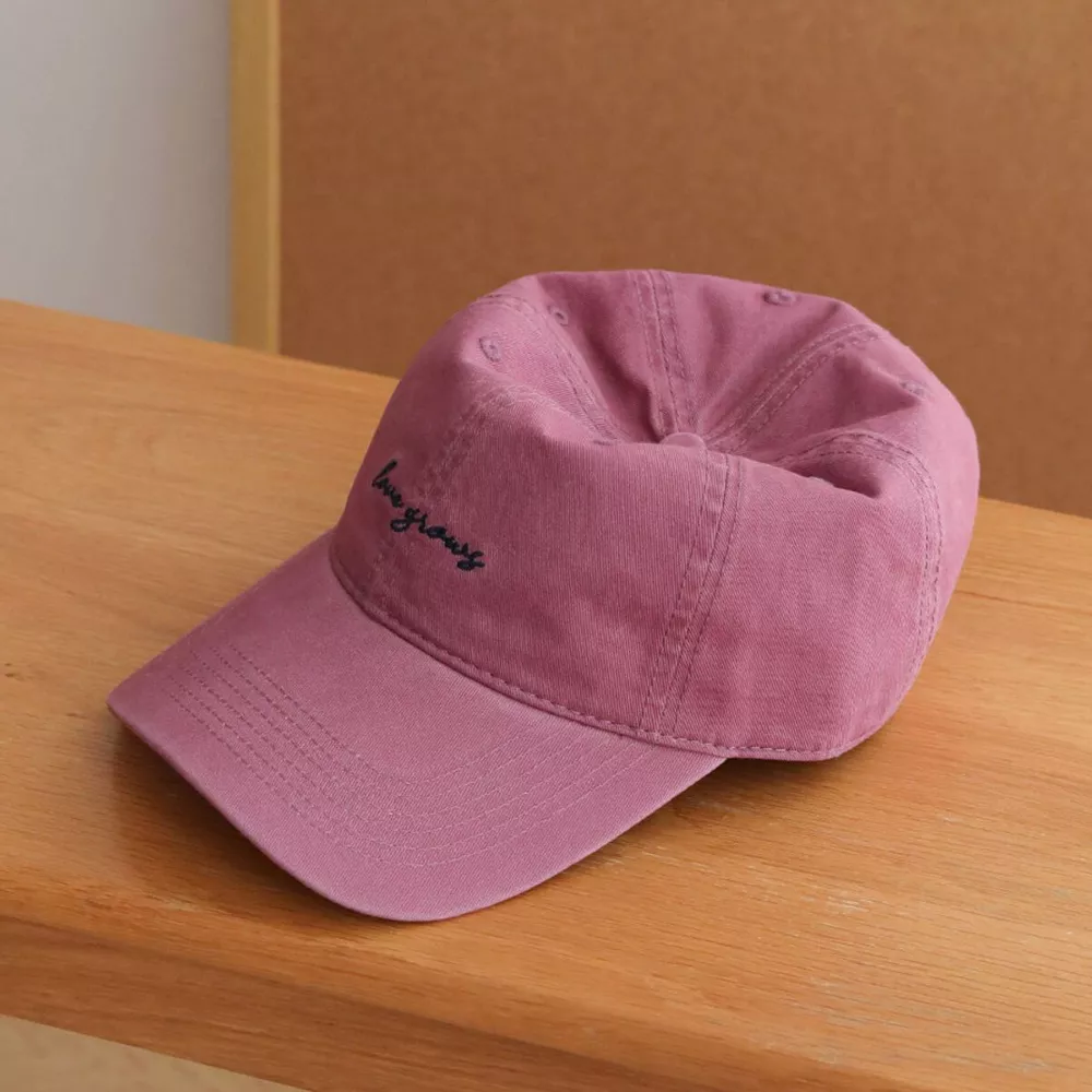 Embroidered Cotton Baseball Cap