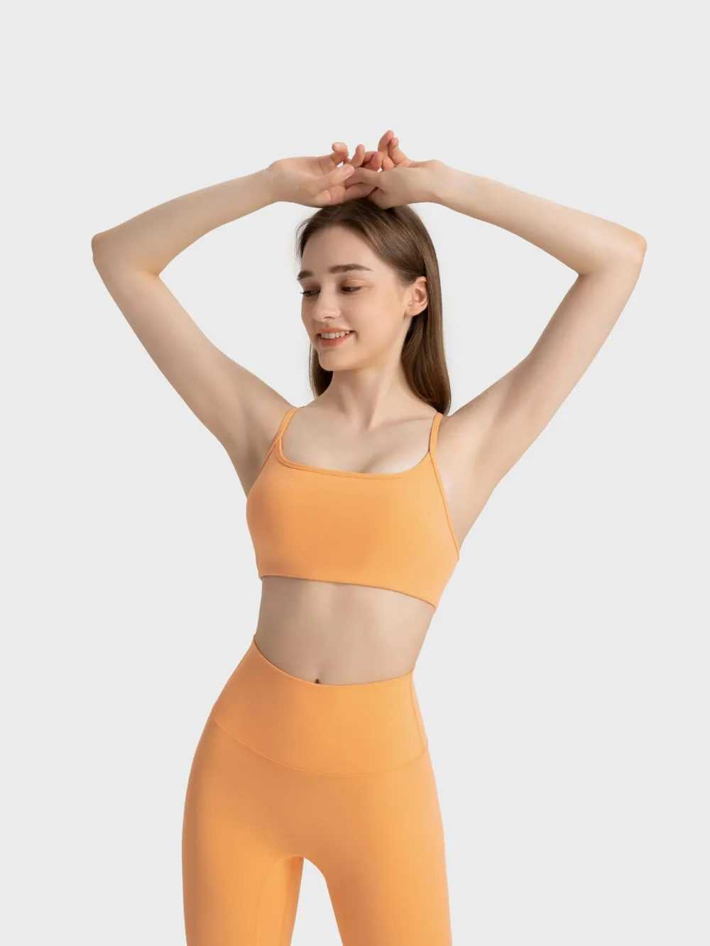 Crisscross Back Scoop Neck Active Cami with Detachable Chest Pads, image 31