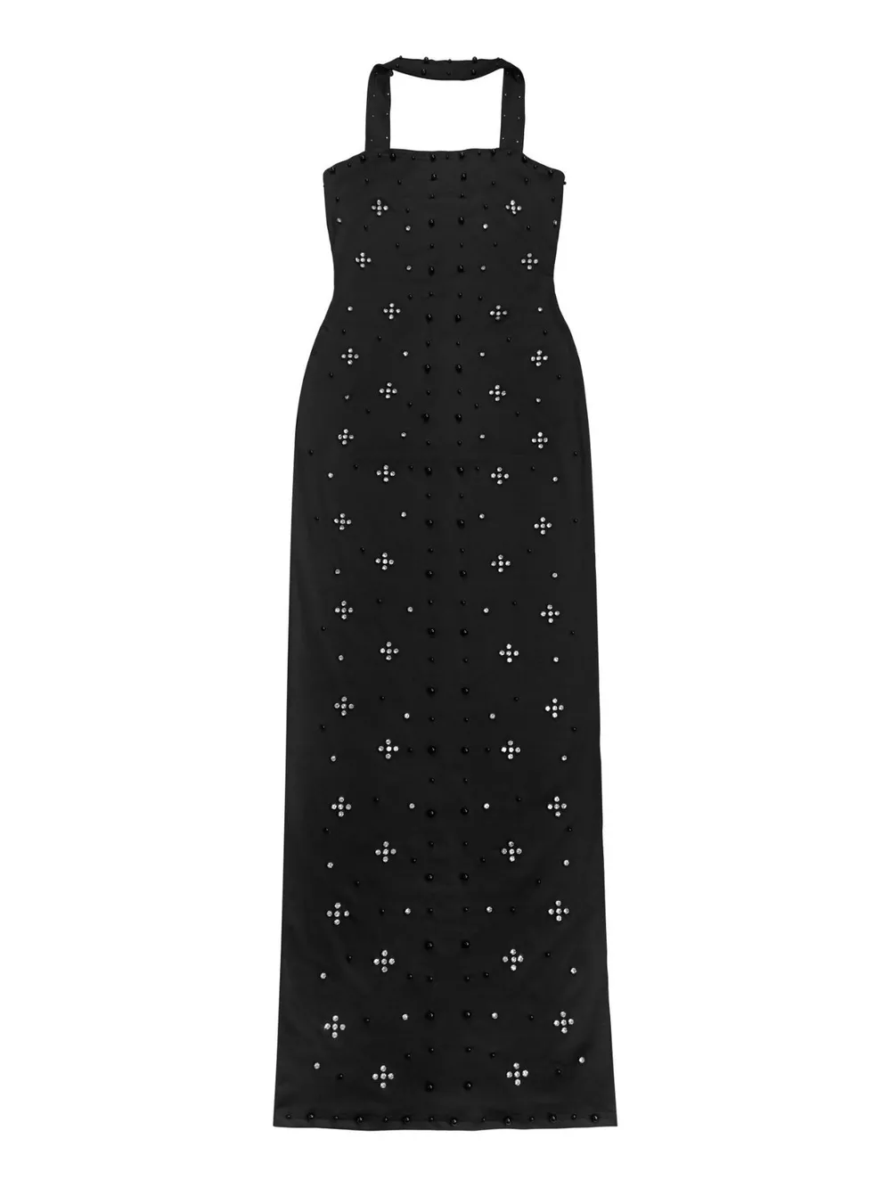 Rhinestone Tube Bodycon Maxi Dress, image 3