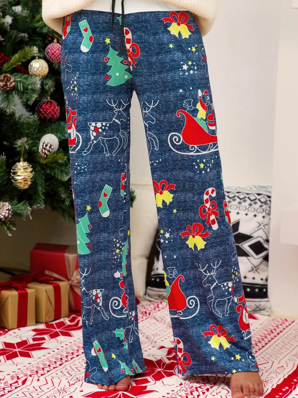 Christmas Straight Leg Pants, image 10