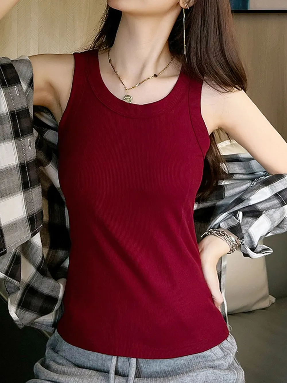 Scoop Neck Tank Top, image 23
