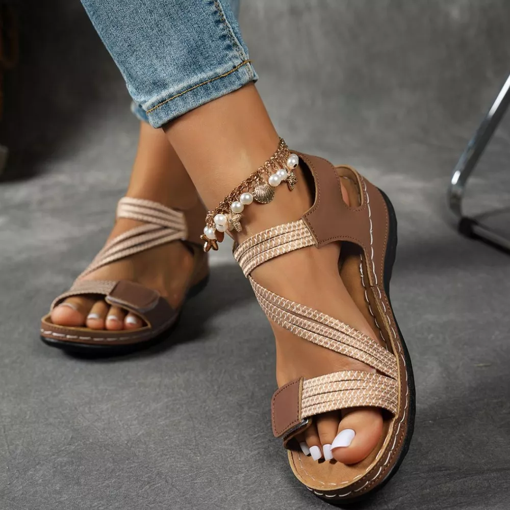 Open Toe Wedge Sandals, image 14