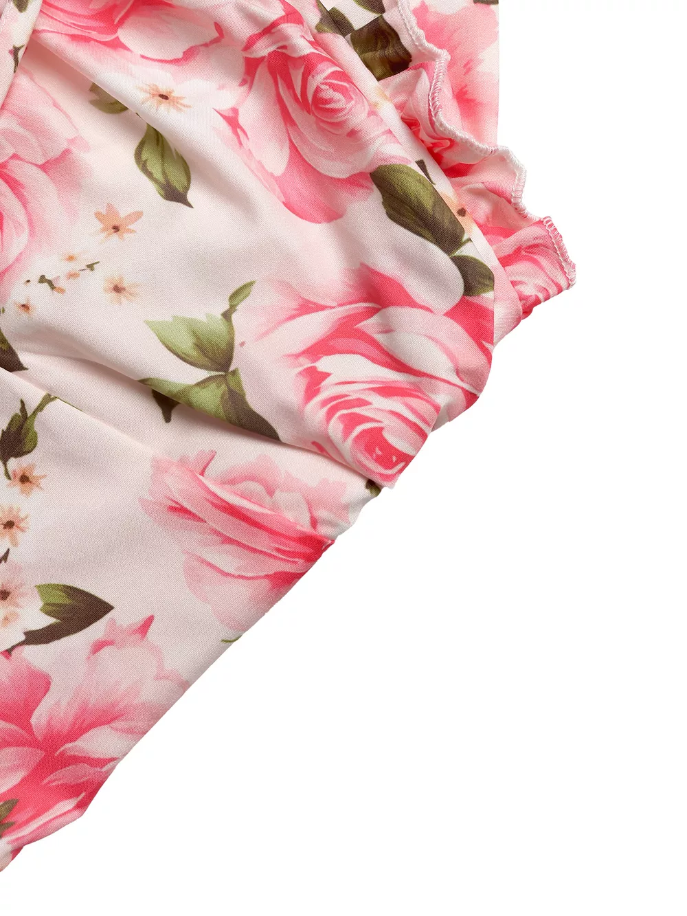 Floral Print Halter Neck Midi Dress, image 9