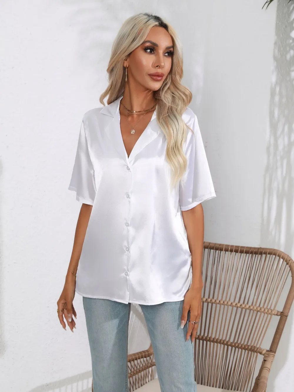 Button Down Short Sleeve Shirt, image 18