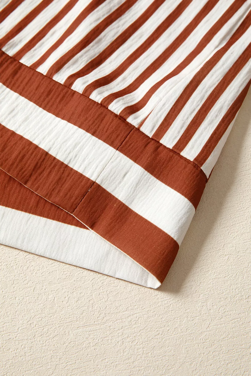 Stripe Babydoll Long Sleeve Blouse, image 7