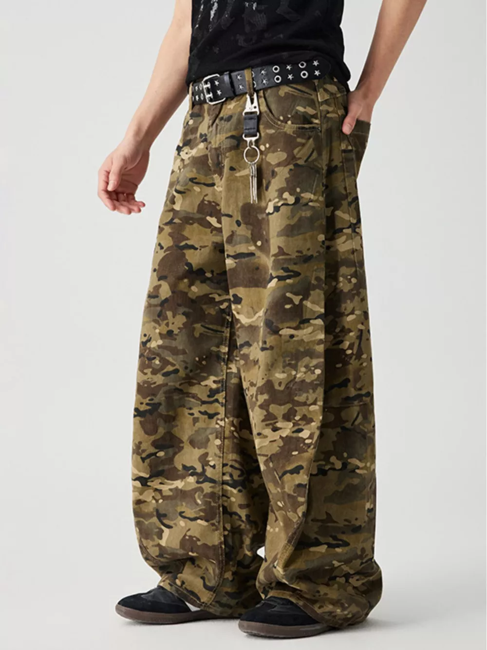 Men's Wide Leg Pants, image 6