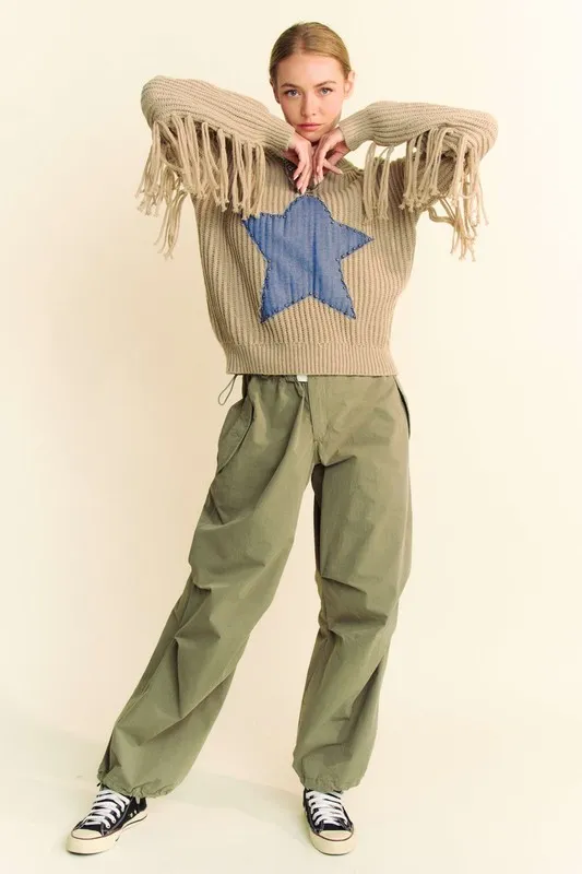 Drawstring Baggy Pants with Pockets, image 5