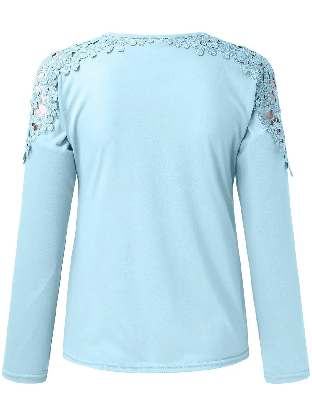 Full Size Cutout Round Neck Long Sleeve T-Shirt, image 18