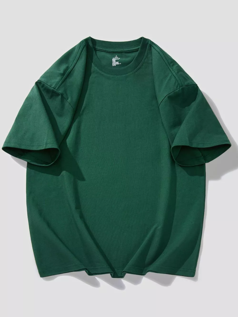 Men's Full Size Round Neck Short Sleeve T-Shirt Plus Size, image 3