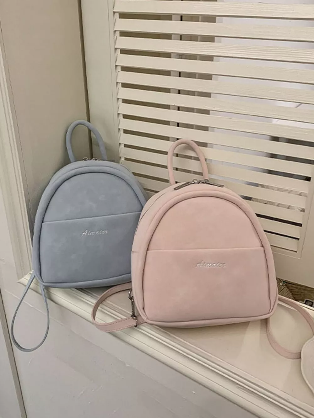 Adjustable Strap Mini Backpack Bag, image 2