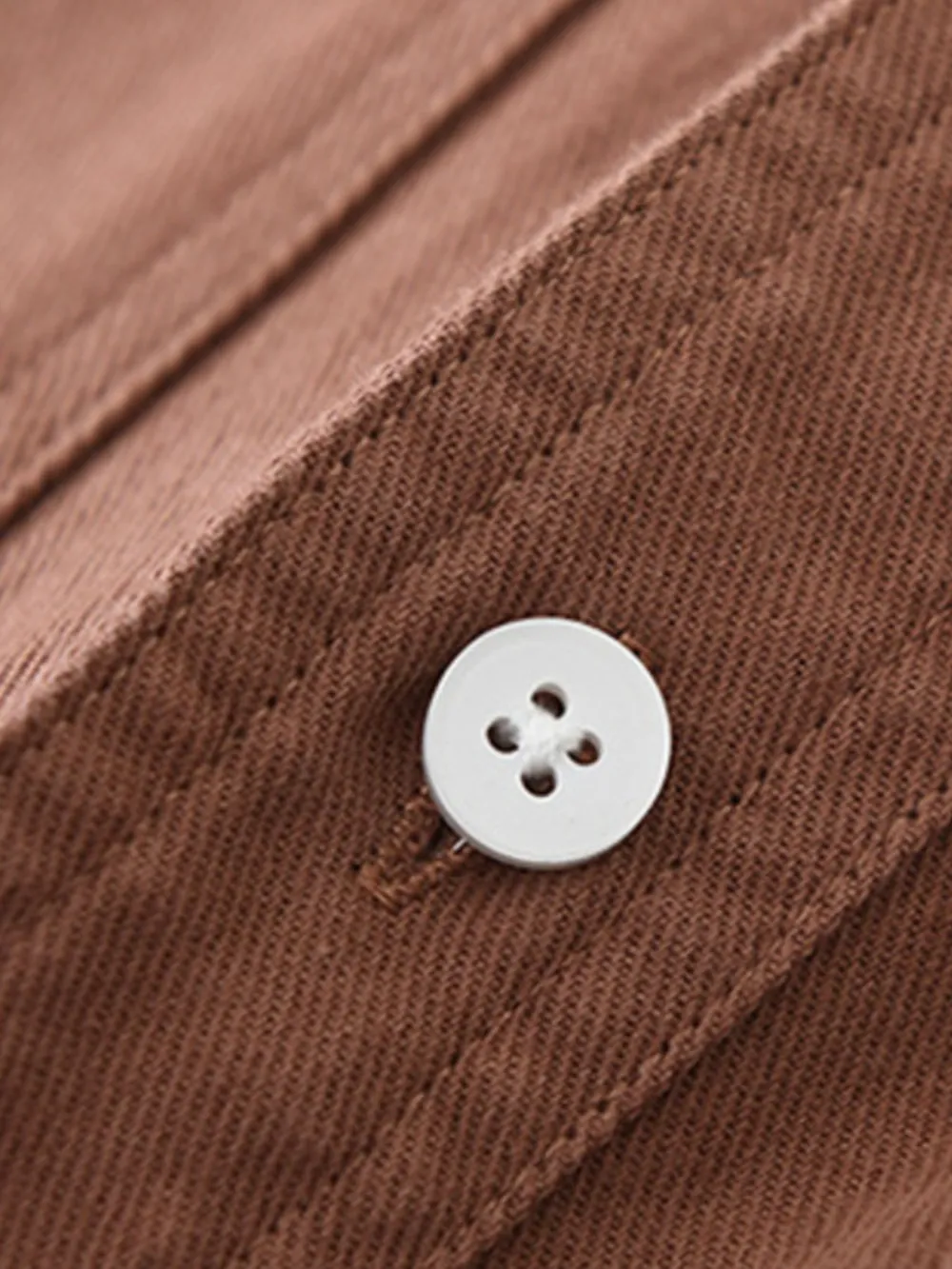Men's Plus Size Button Detail Long Sleeve Shirt, image 10