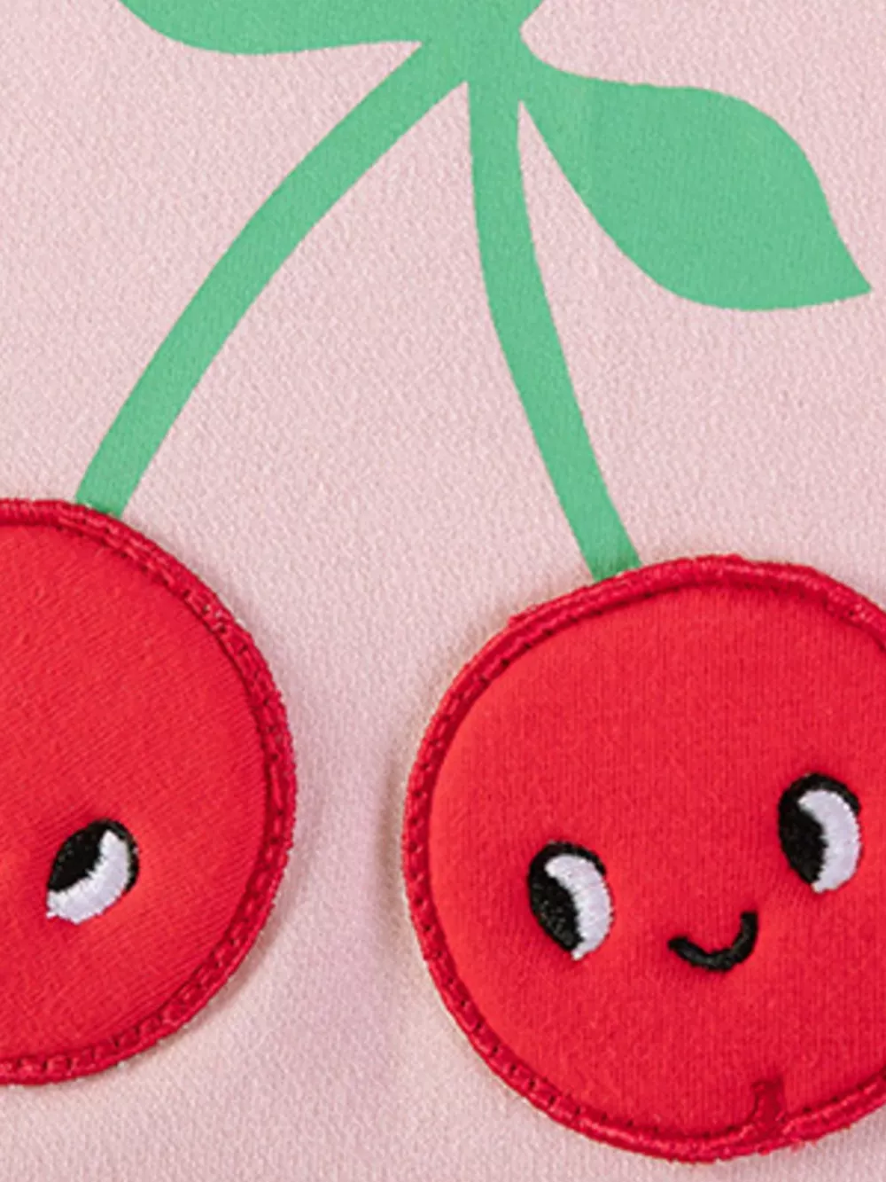 Children's Cherry Long-Sleeve Sweatshirt and Leggings Two-Piece Set, image 4