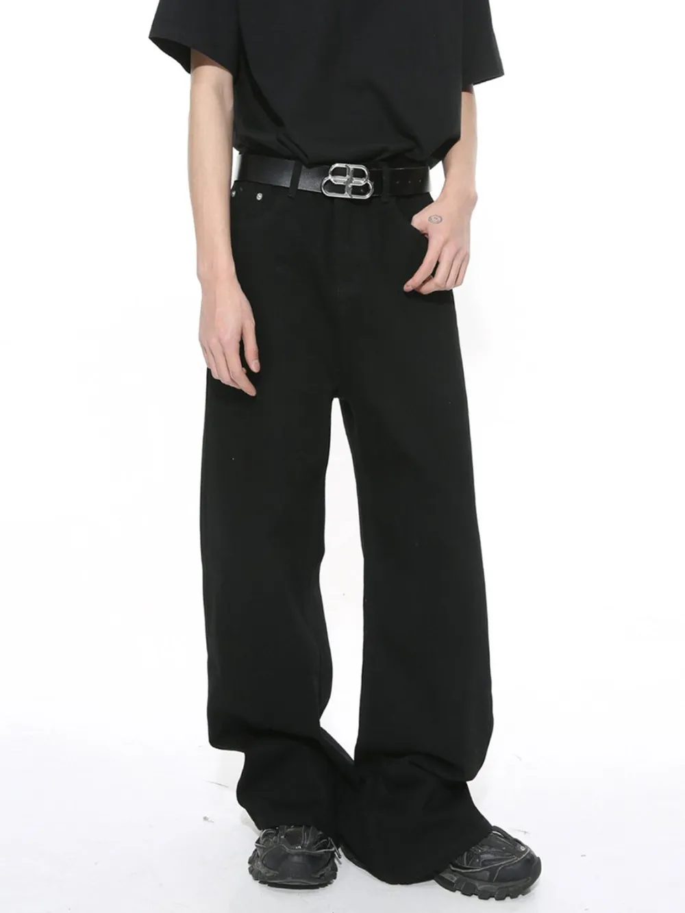 Wide Leg Jeans with Pockets, image 8