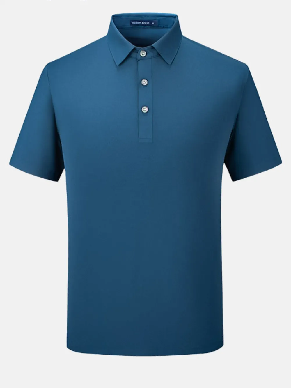 Men's Plus Size Collared Neck Short Sleeve Polo, image 5