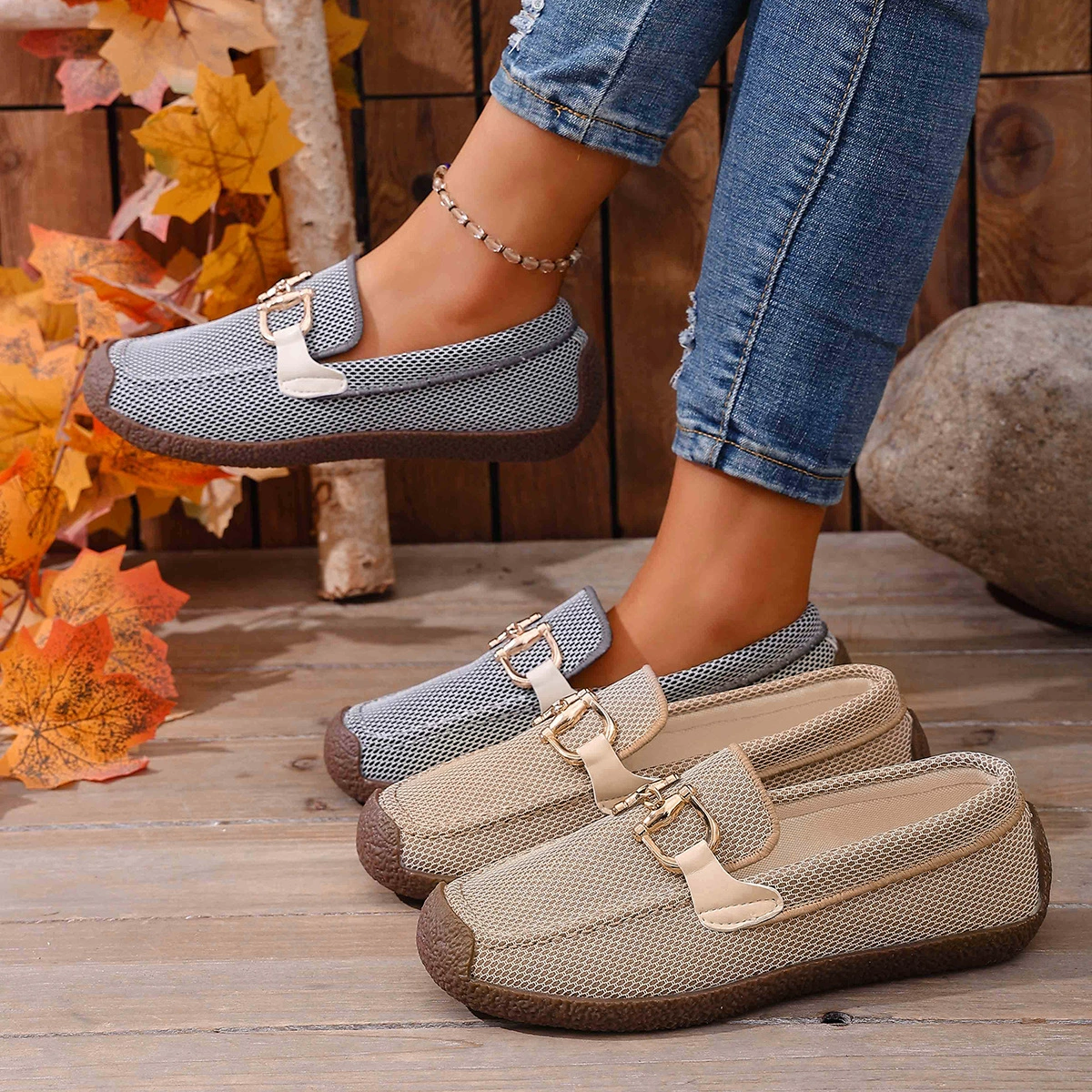Round Toe Flat Slip-Ons, image 7