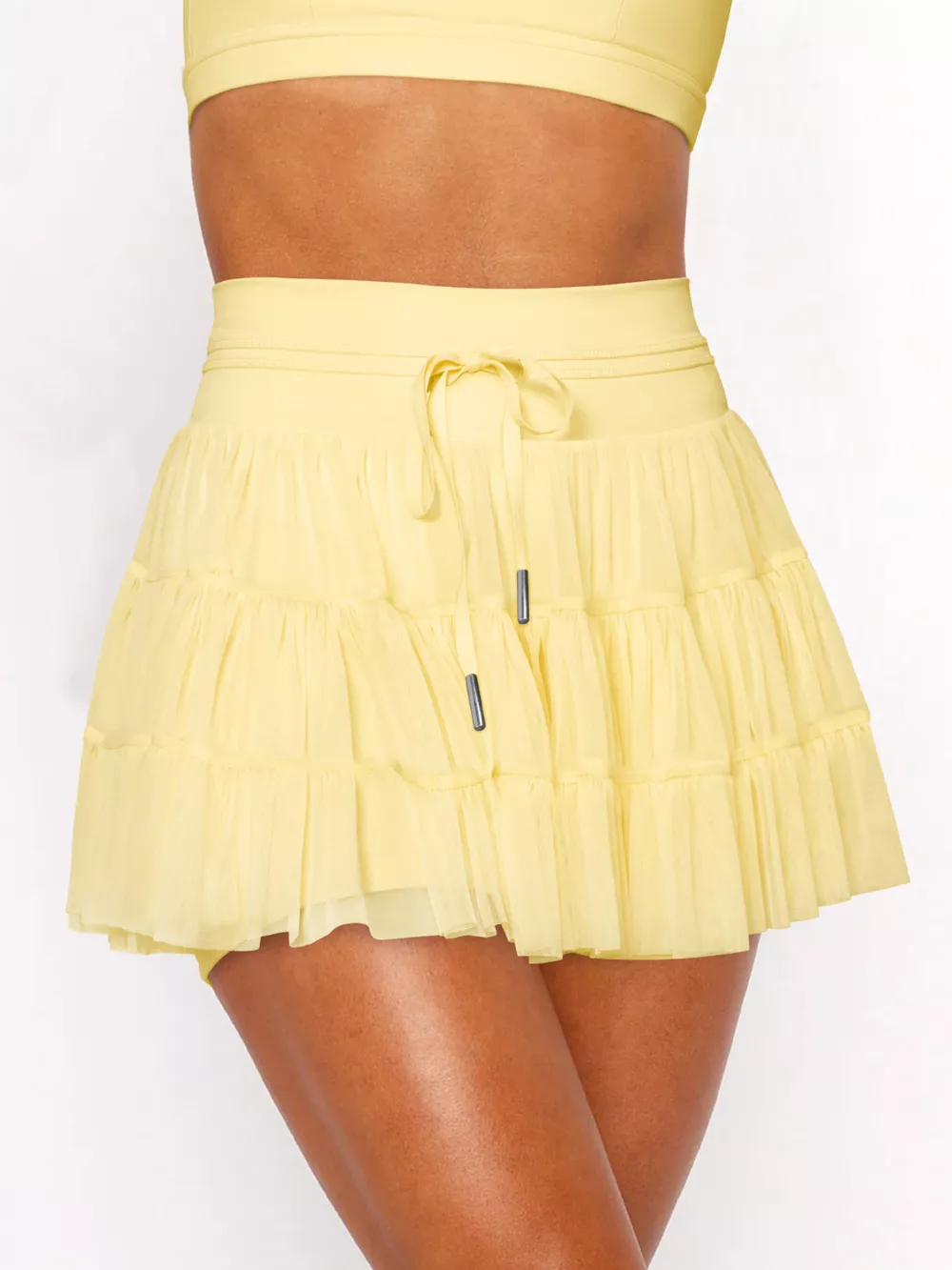 Tiered Skort with Drawstring, image 10