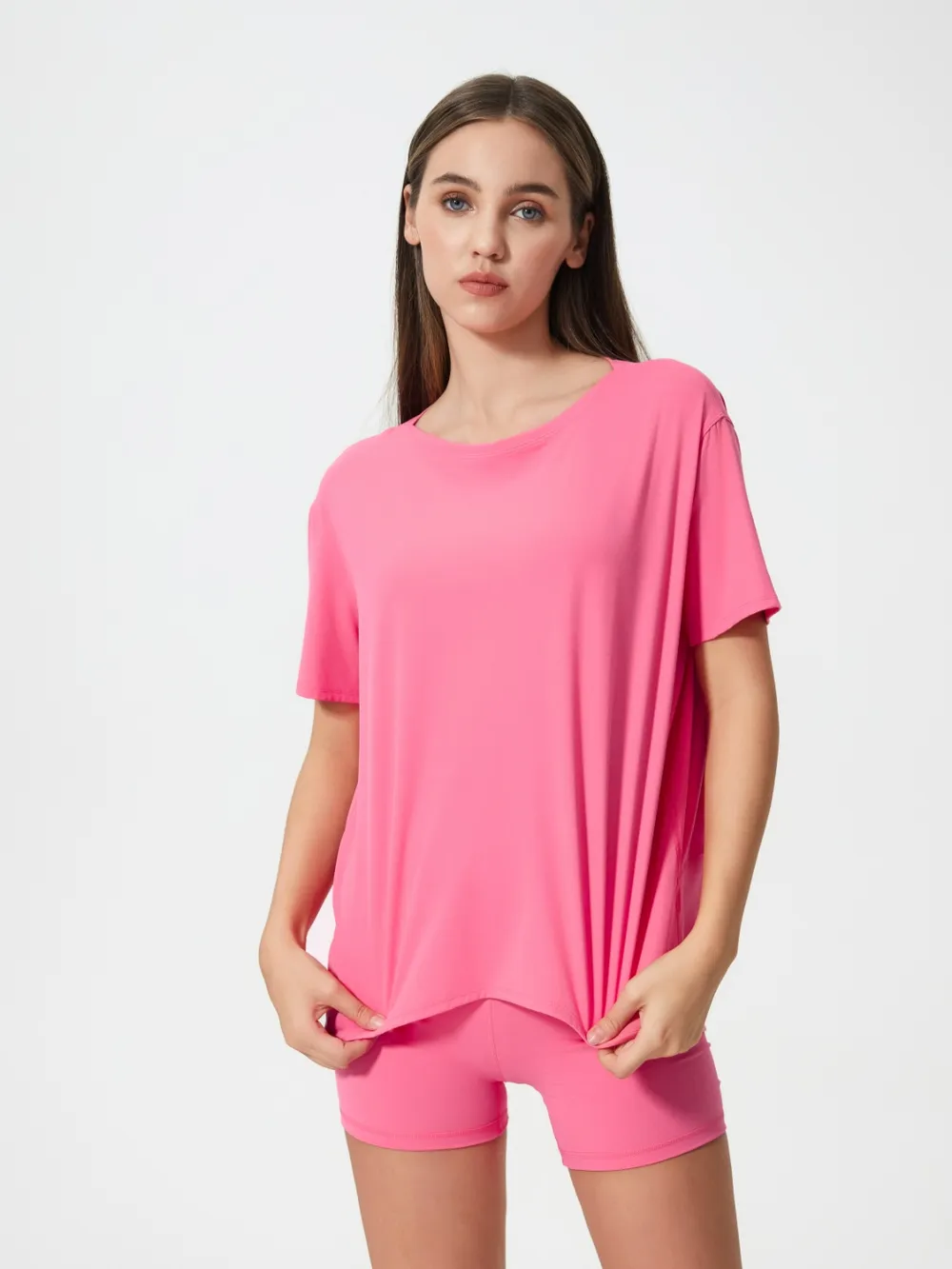 Round Neck Short Sleeve Active T-Shirt, image 27