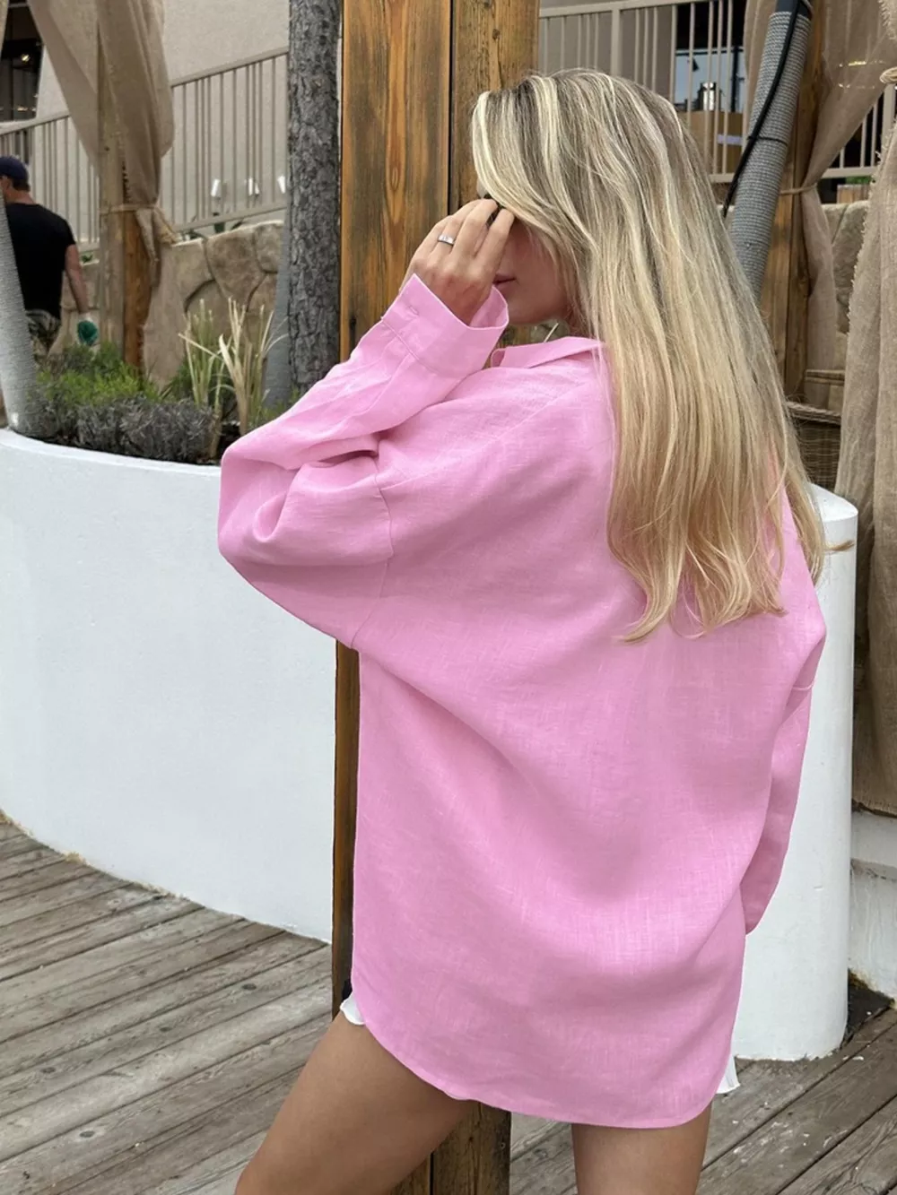 Button Up Long Sleeve Shirt, image 9