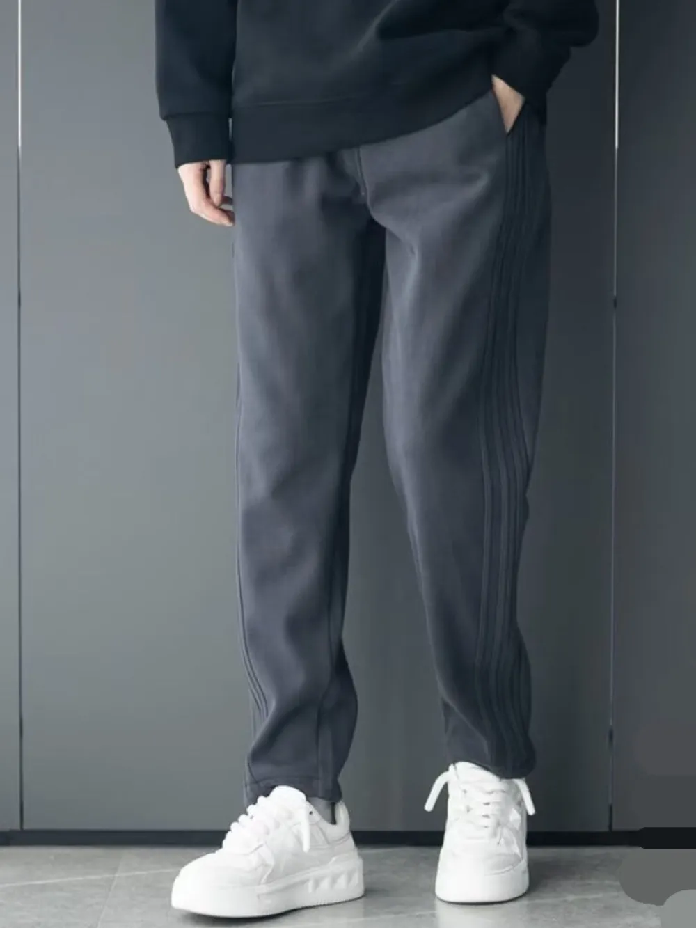 Men's Plus Size Loose Fit Casual Pants, image 3
