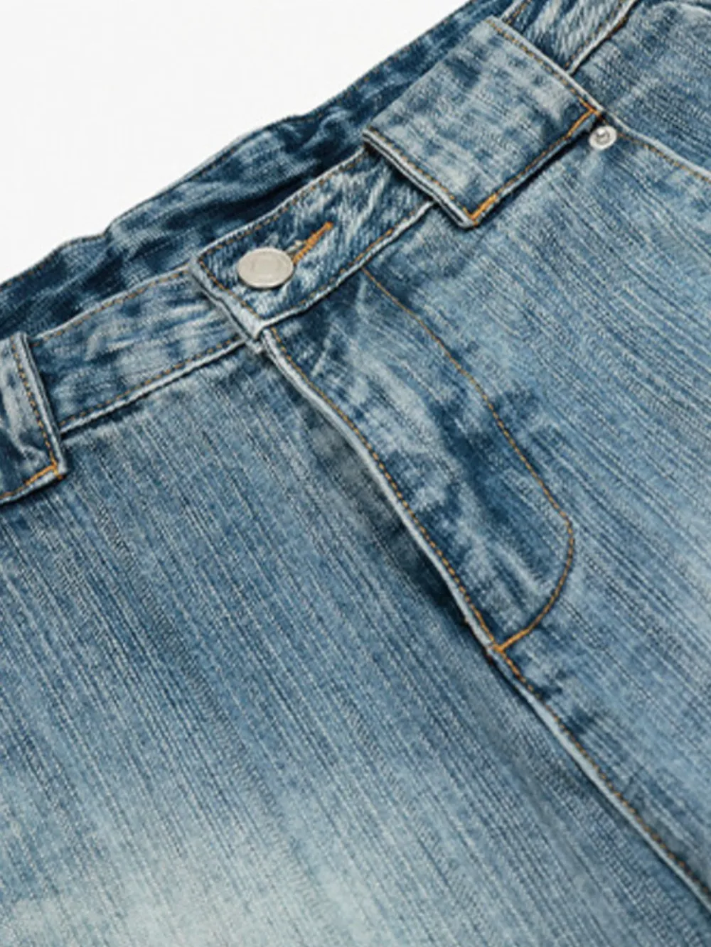 Men's Wide Leg Baggy Jeans, image 5
