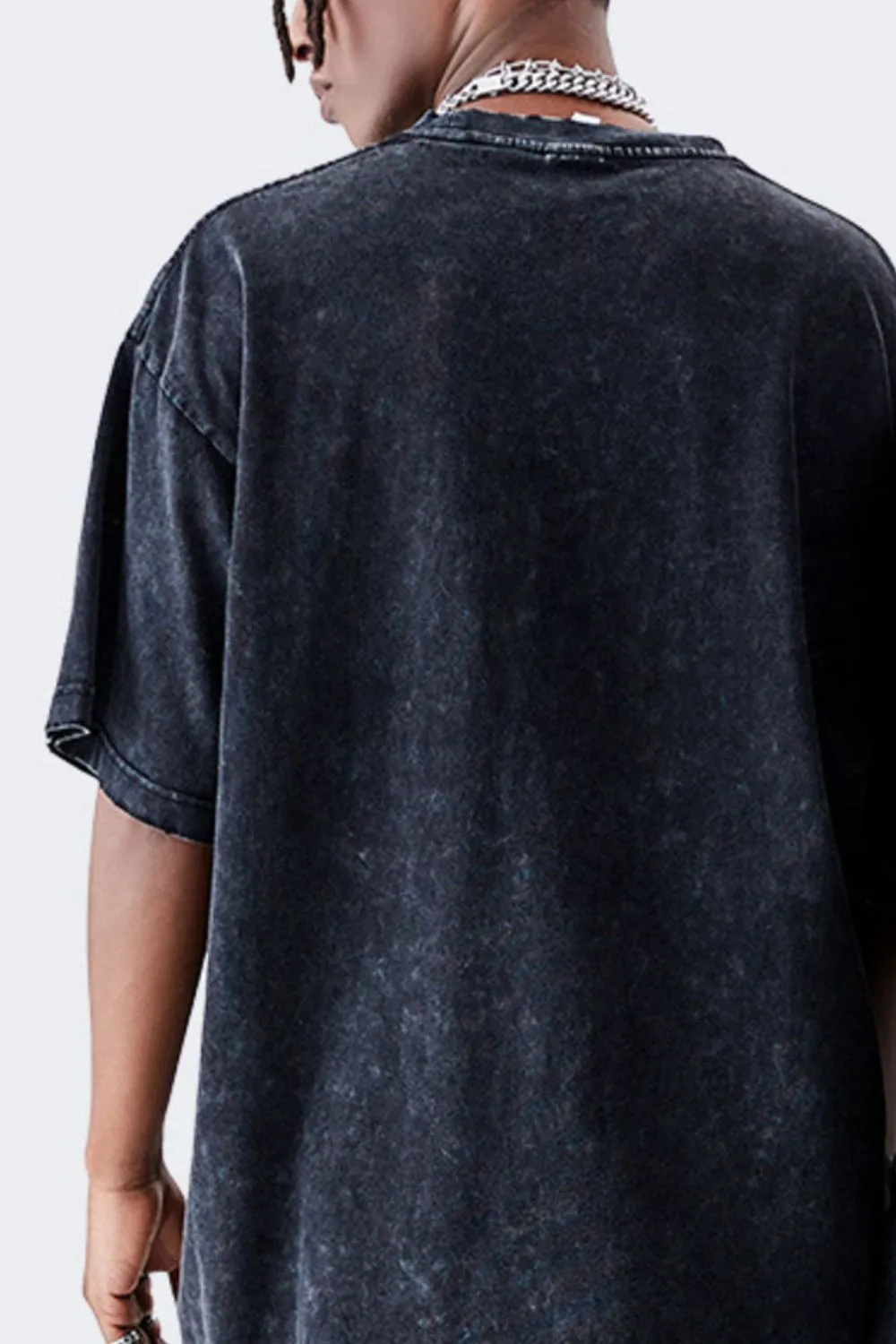 Men's Graphic Round Neck Short Sleeve T-Shirt, image 2