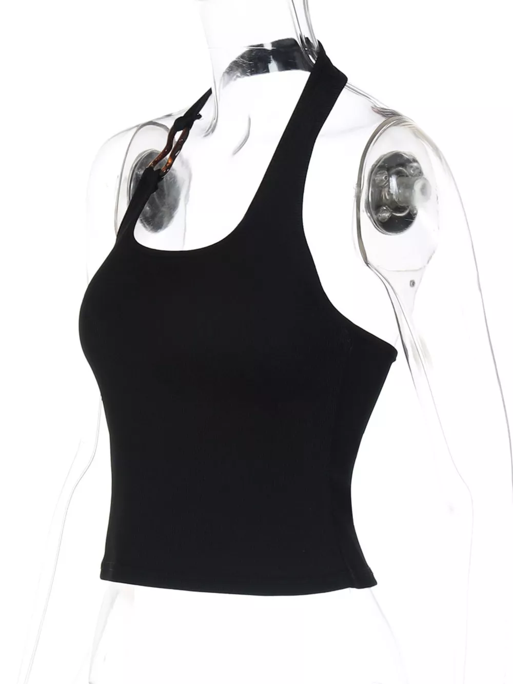 Ribbed Halter Neck Tank, image 11