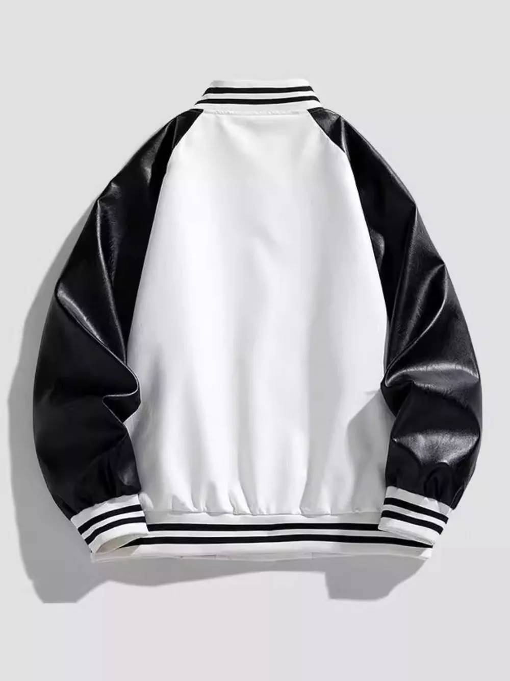 Men's Plus Size Snap Down Long Sleeve Jacket, image 4