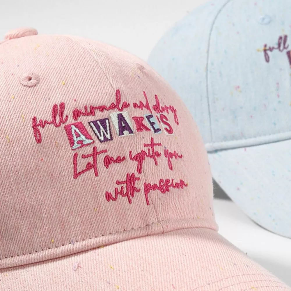 Letter Embroidered Baseball Cap, image 3