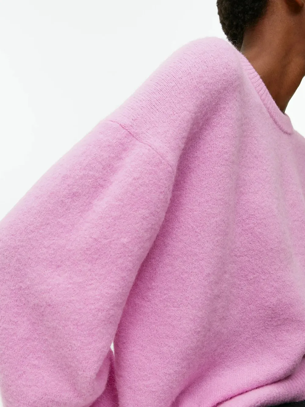 Round Neck Drop Shoulder Sweater, image 14