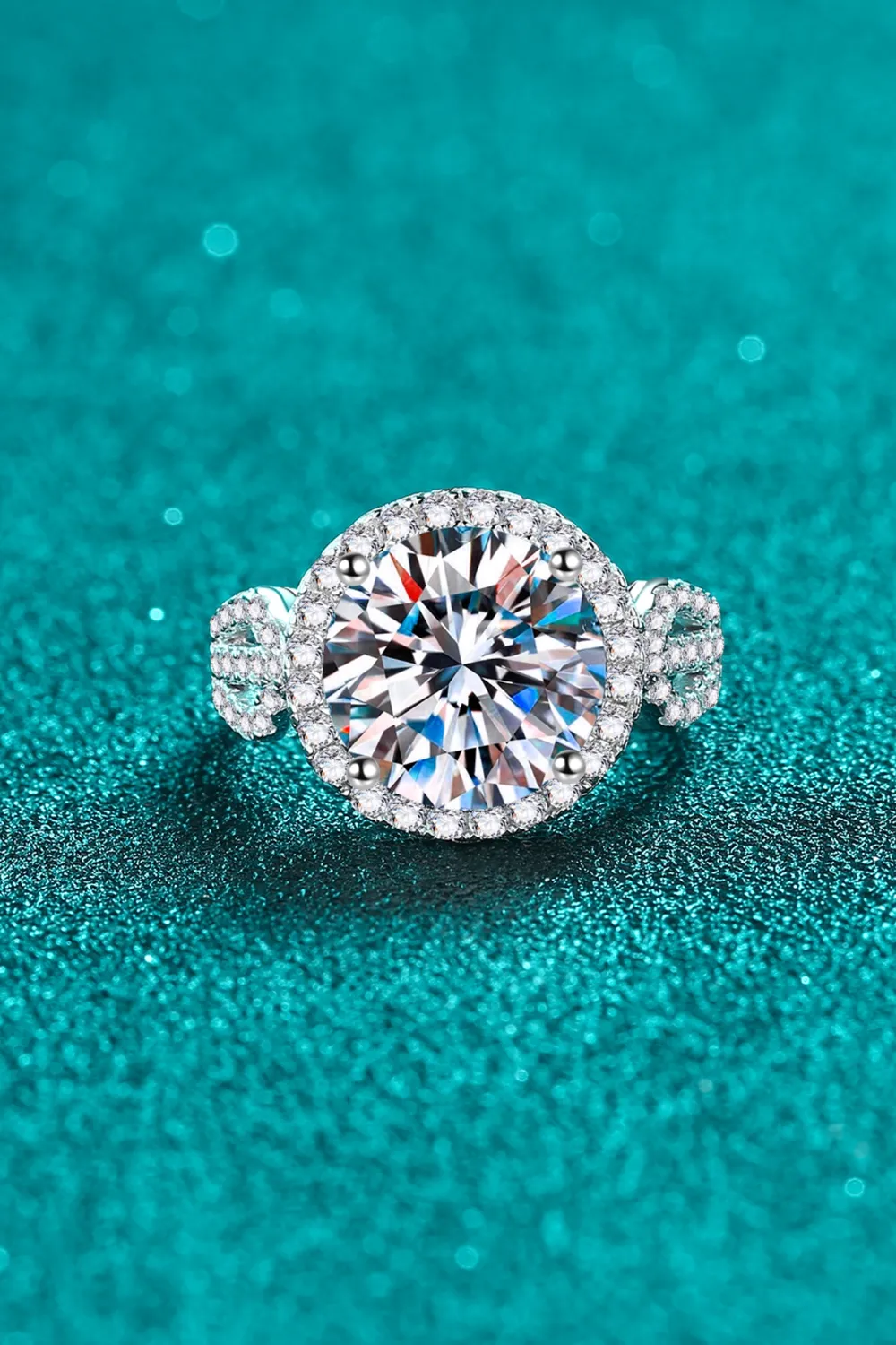5 Carat Moissanite 925 Sterling Silver Ring, image 5