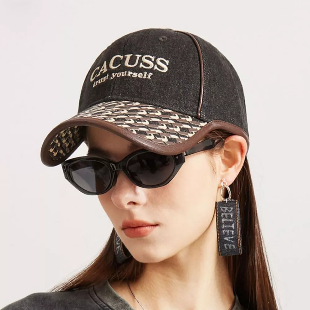 Embroidered Denim Baseball Cap, image 2