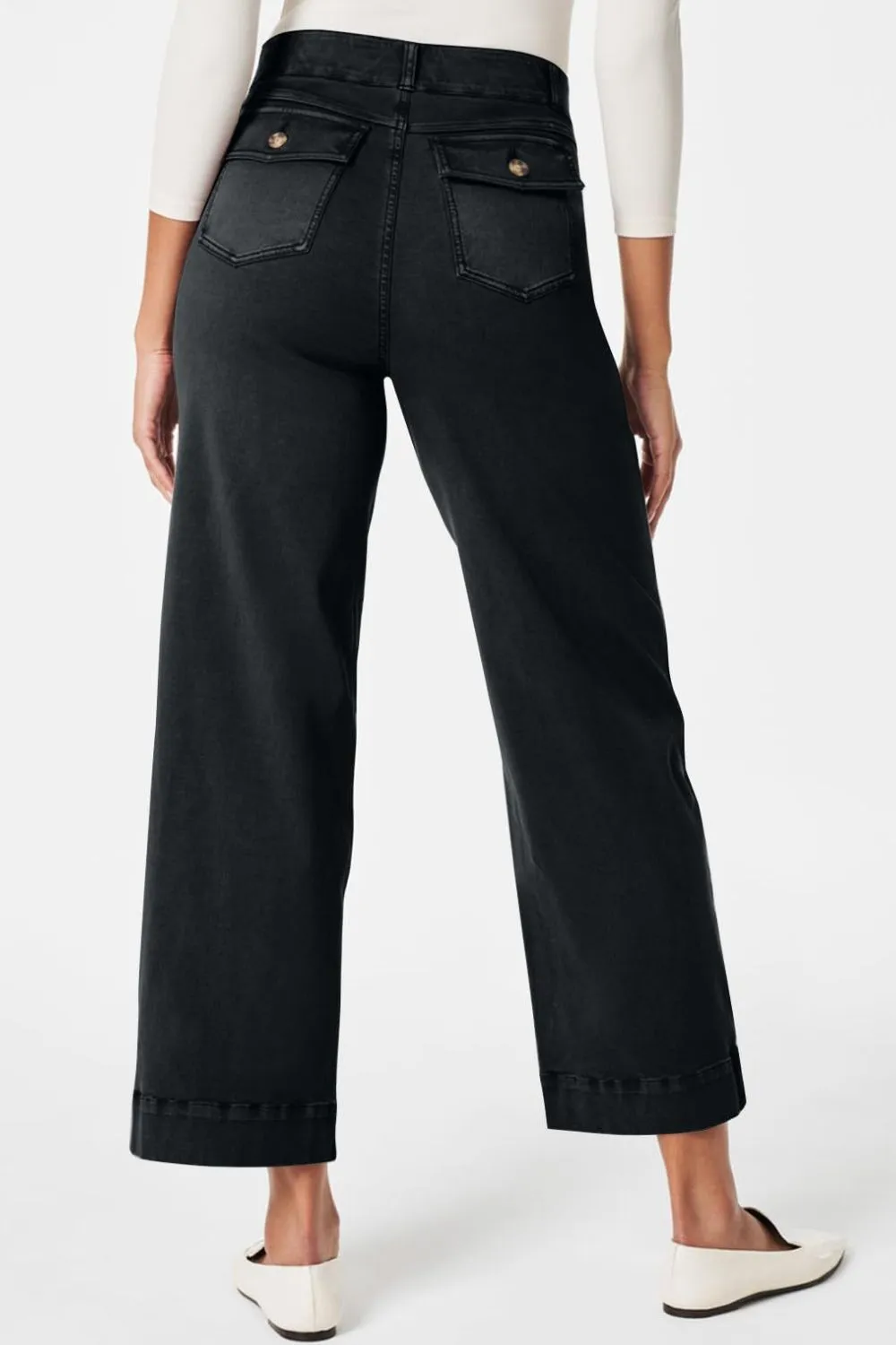 High Waist Jeans with Pockets, image 9