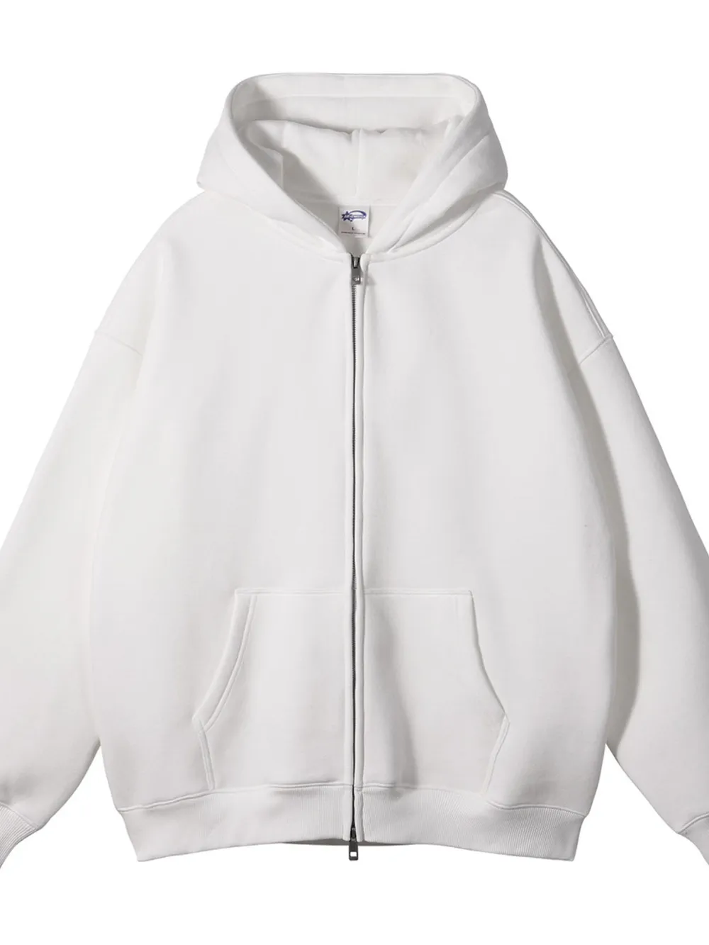 Men's Zip-Up Fleece Hoodie, image 5