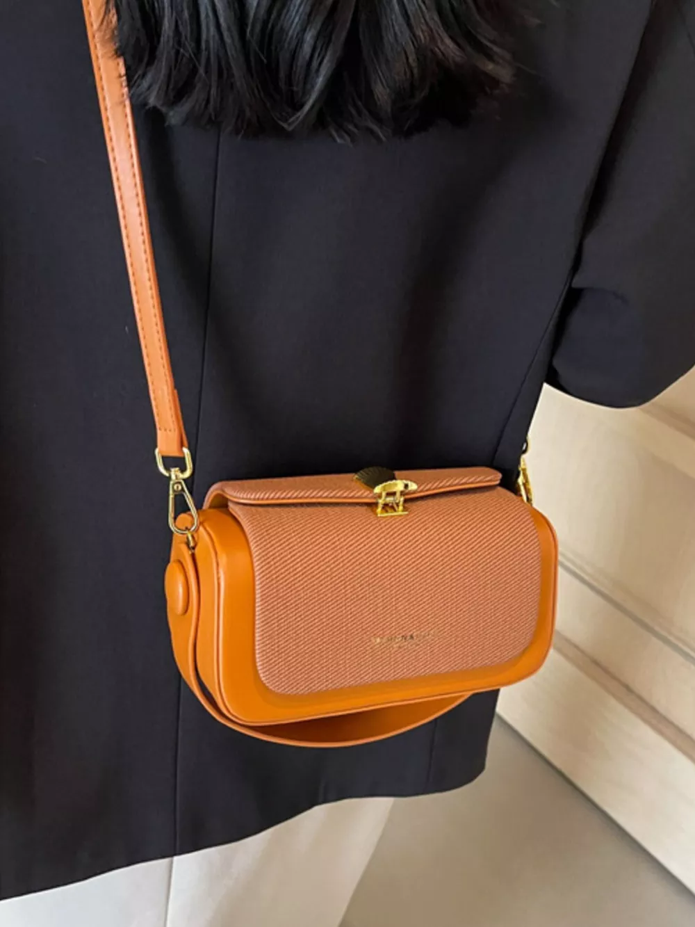 Adjustable Strap Crossbody Bag, image 3