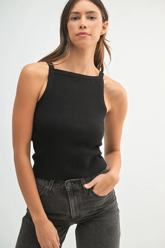 Ribbed Knit Tank, image 2