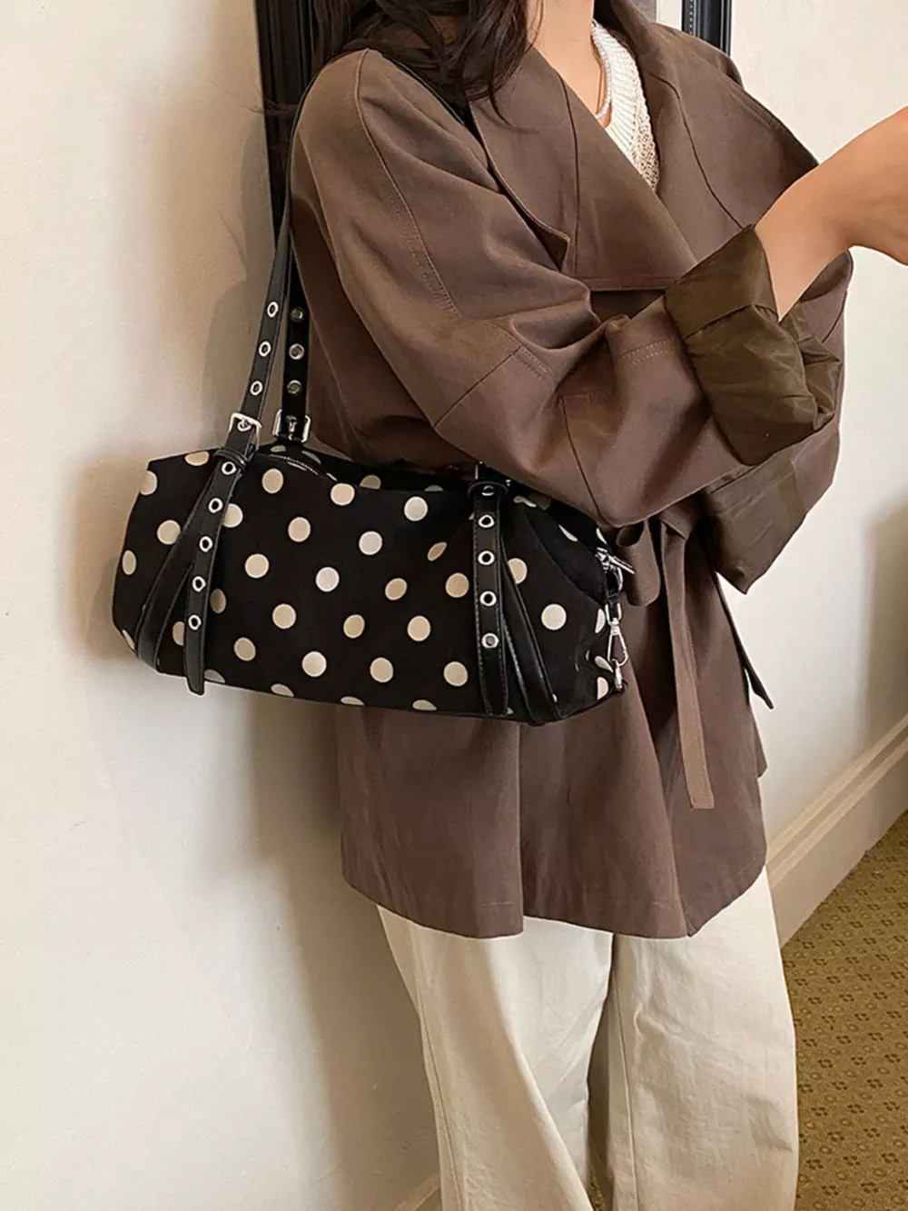 Polka Dot Shoulder Bag, image 2