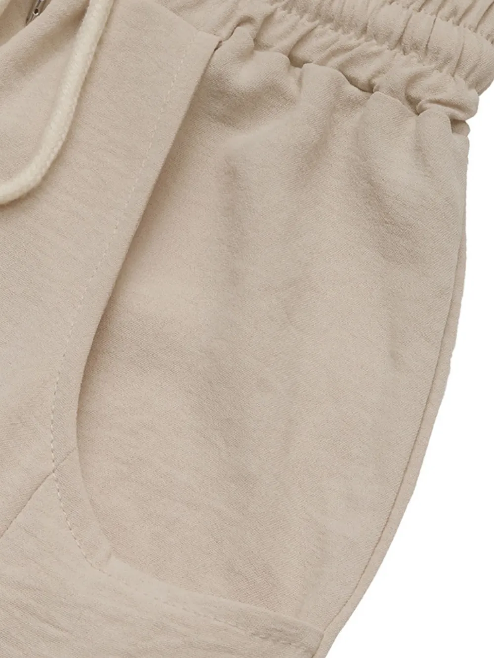 Drawstring Wide Leg Pants, image 7