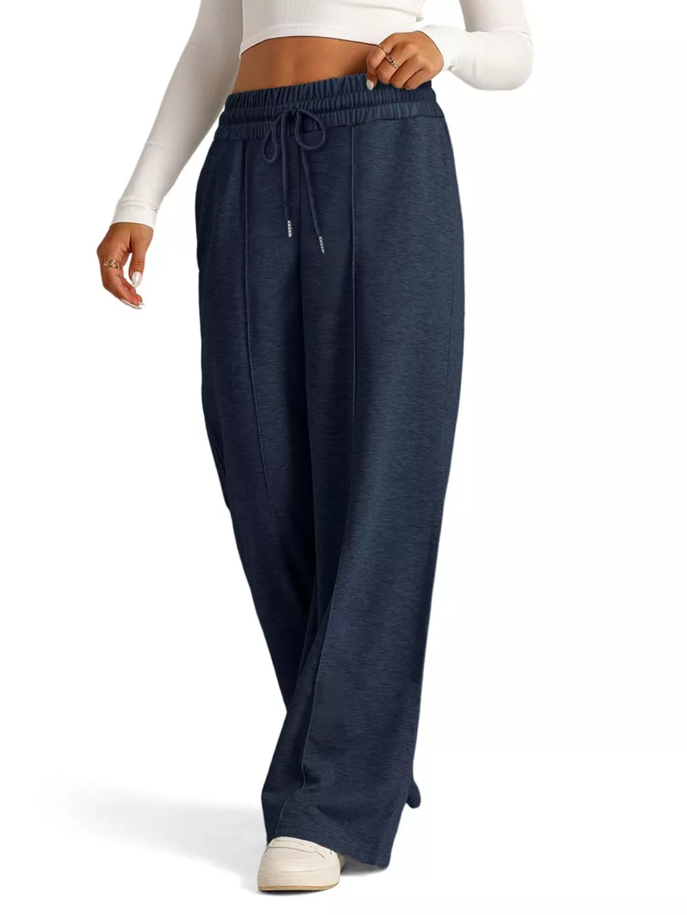 Wide Leg Drawstring Pants, image 20